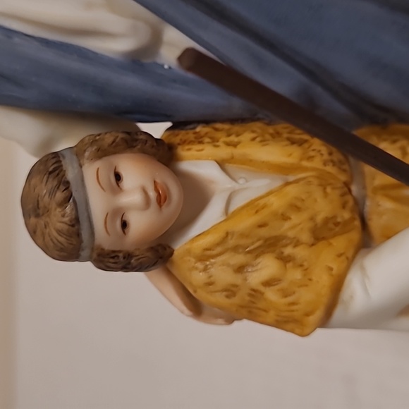 NWOT Vintage Home Interior The Shepherds Voice Figurine In Original Box - Picture 12 of 17